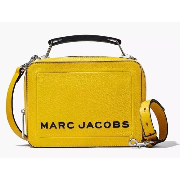 Marc Jacobs Bold Box Crossbody, LIGHTNING BOLT YELLOW - Picture 10 of 12